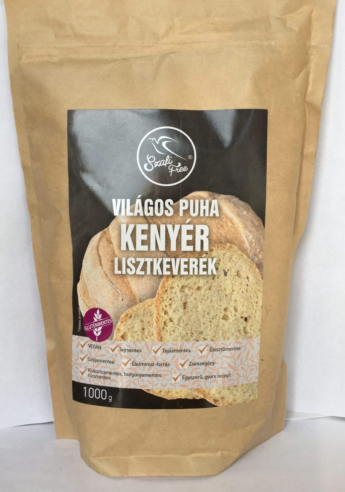 SZAFI FREE Múčna zmes na prípravu svetlého mäkkého chleba 1000 g