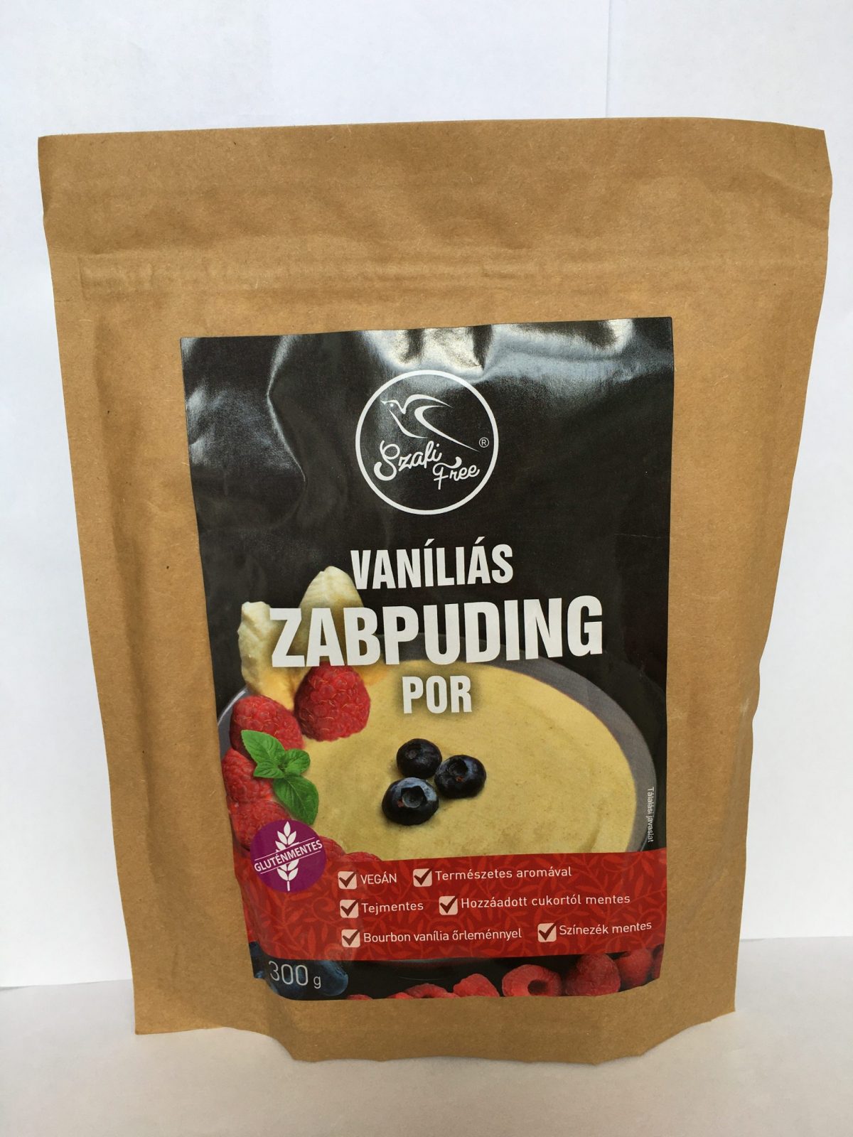 SZAFI FREE Ovsený pudingový prášok vanilkový 300 g