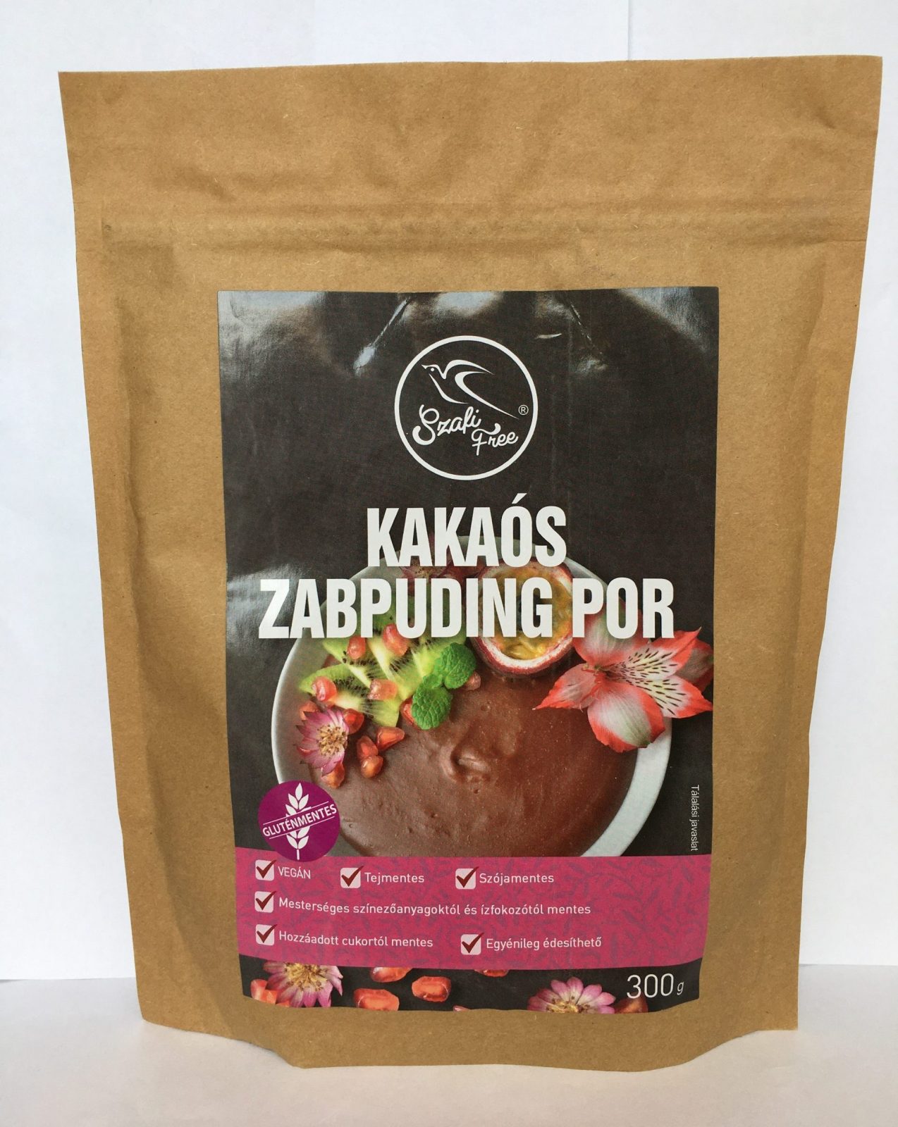 SZAFI FREE Ovsený pudingový prášok kakaový 300 g