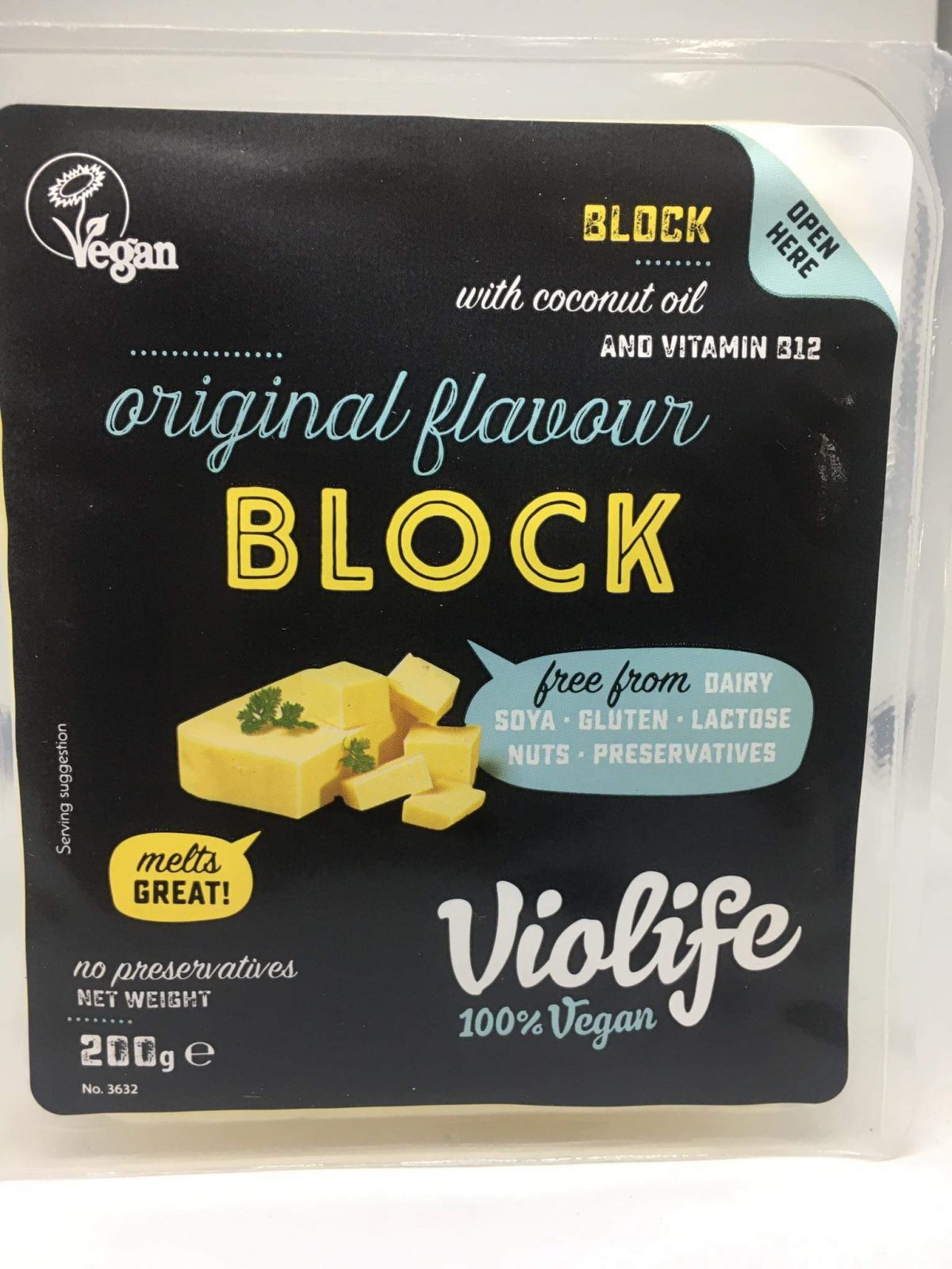 VIOLIFE Rastlinný syr originál 200 g (Osobný odber)