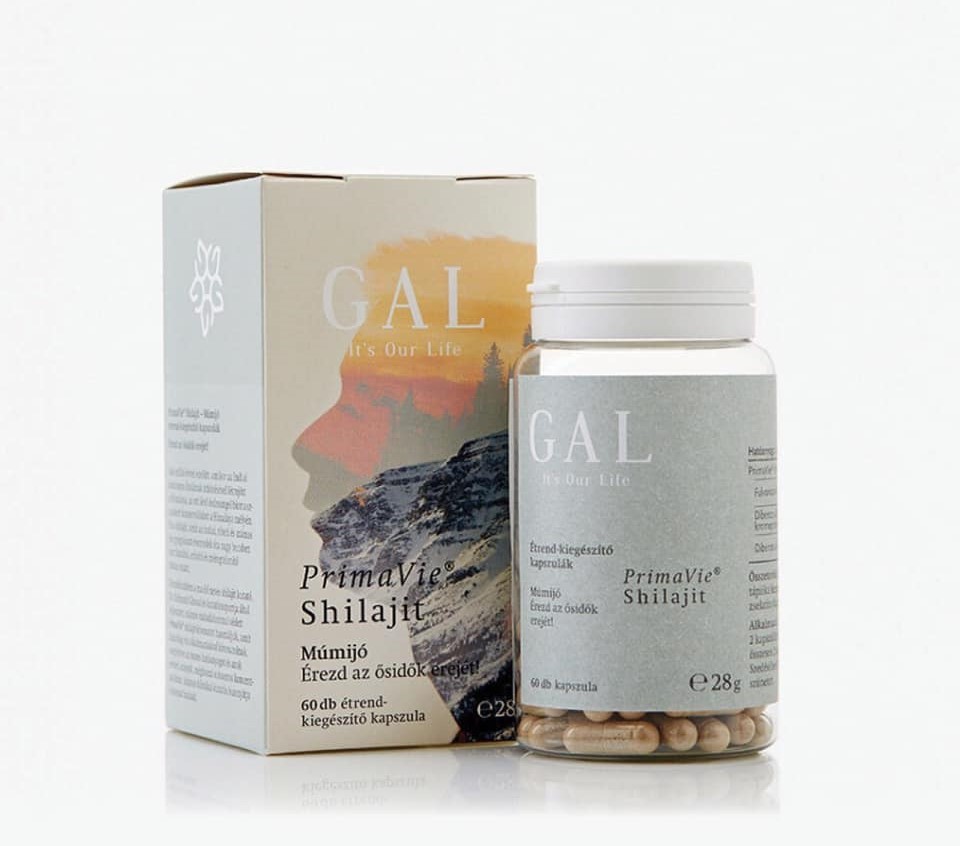 GAL PrimaVie®Shilajit ( 60 kapsúl ) 28g