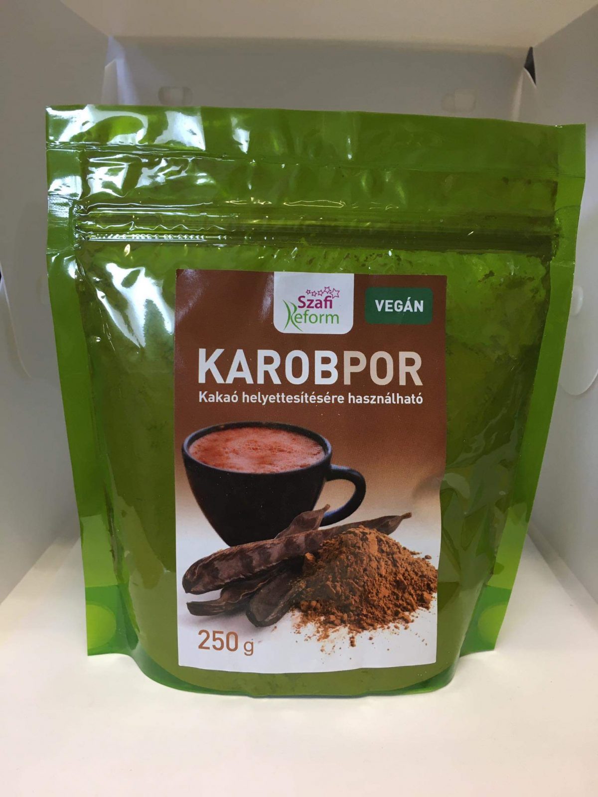 3 SZAFI REFORM - Karobový prášok 250 g /sladký/ – Obrázok 1