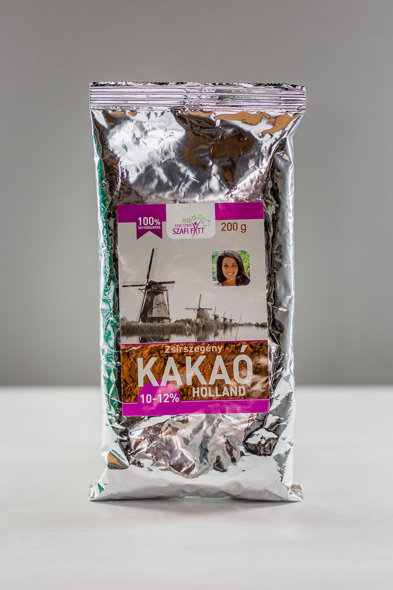 SZAFI REFORM - Nízkotučný holandský kakaový prášok 10-12% 200 g