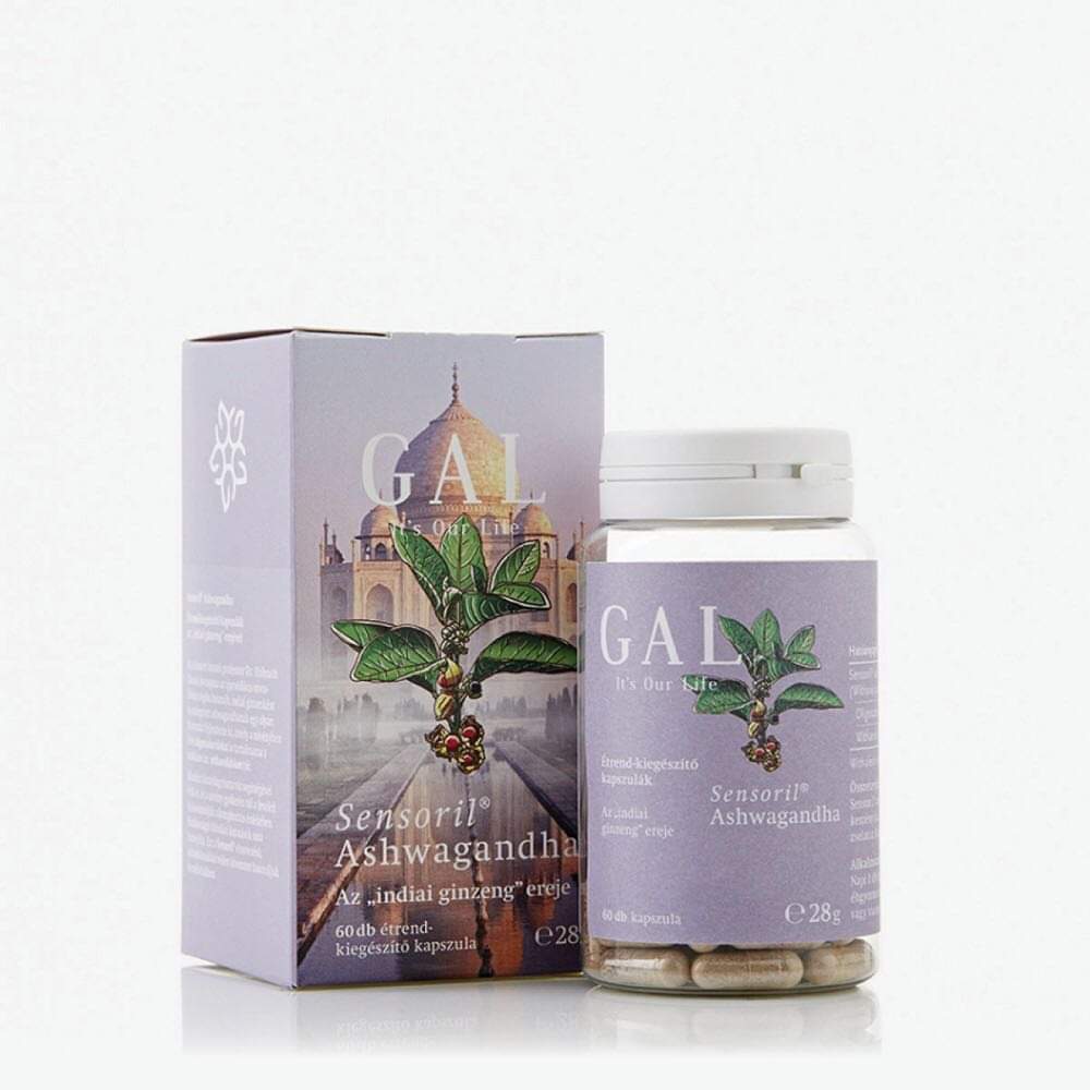 4 GAL Sensoril®Ashwagandha, Sila „Indického ženšenu“(60 kapsúl) 28 g – Obrázok 1