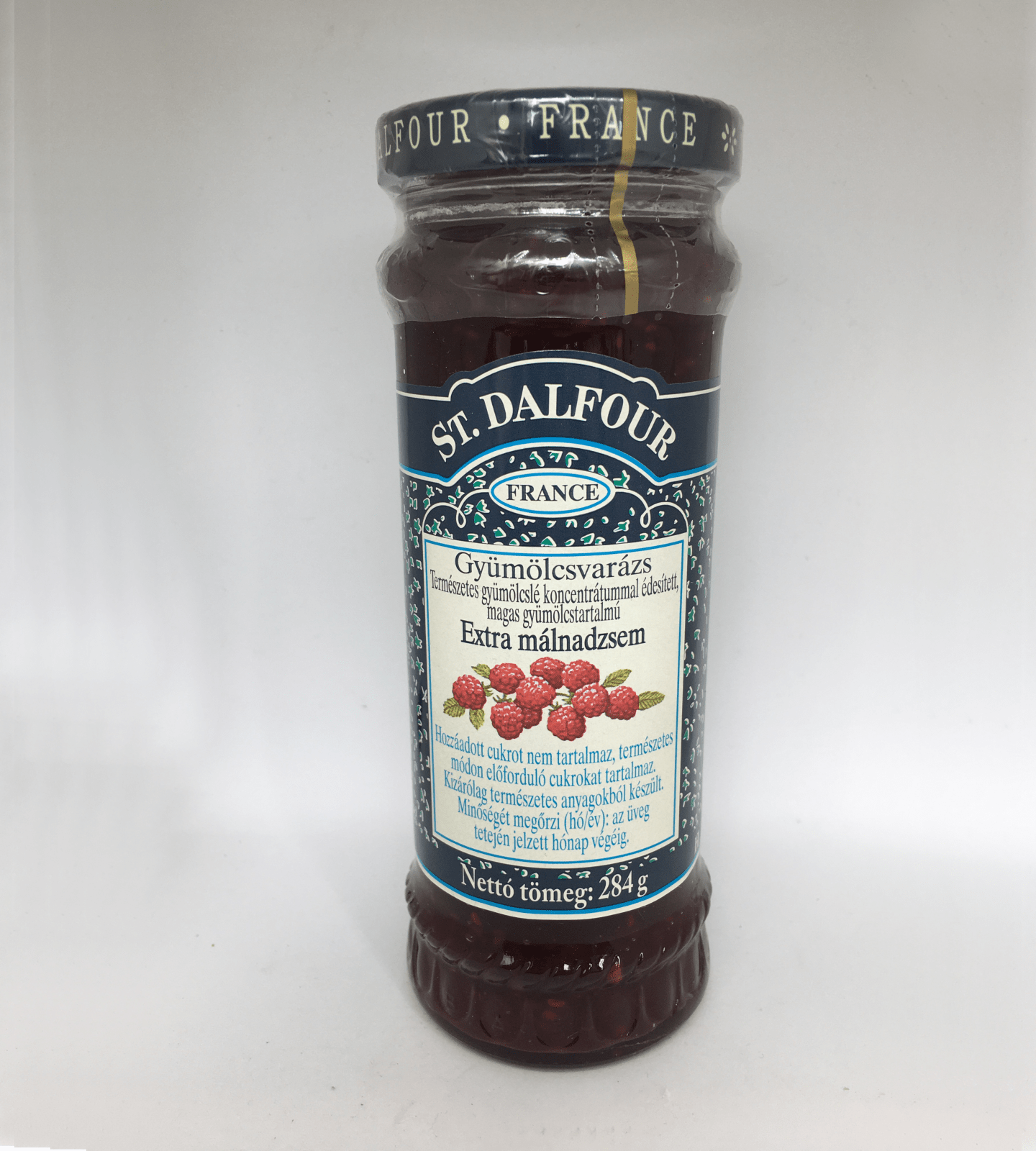 ST. DALFOUR Gyümölcsvarázs extra malinový džem 284 g