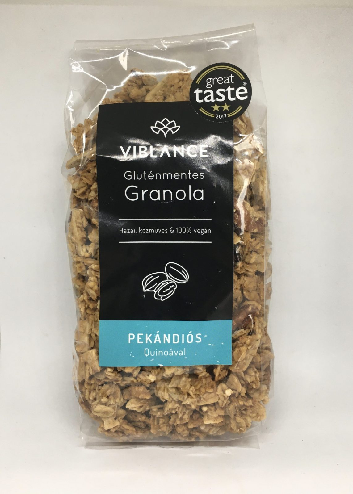 IMG-3334 VIBLANCE Bezlepková granola s pekanovými orechmi 250 g – Obrázok 1