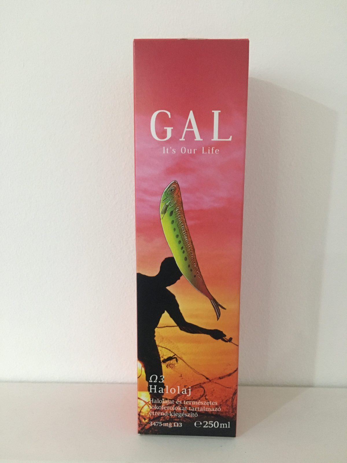 GAL Rybí olej 3400 mg Omega-3  250 ml