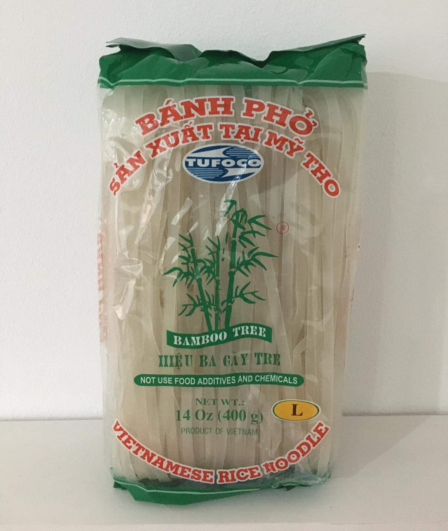 BAMBO TREE Bezlepkové  široké rezance ryžové 400g