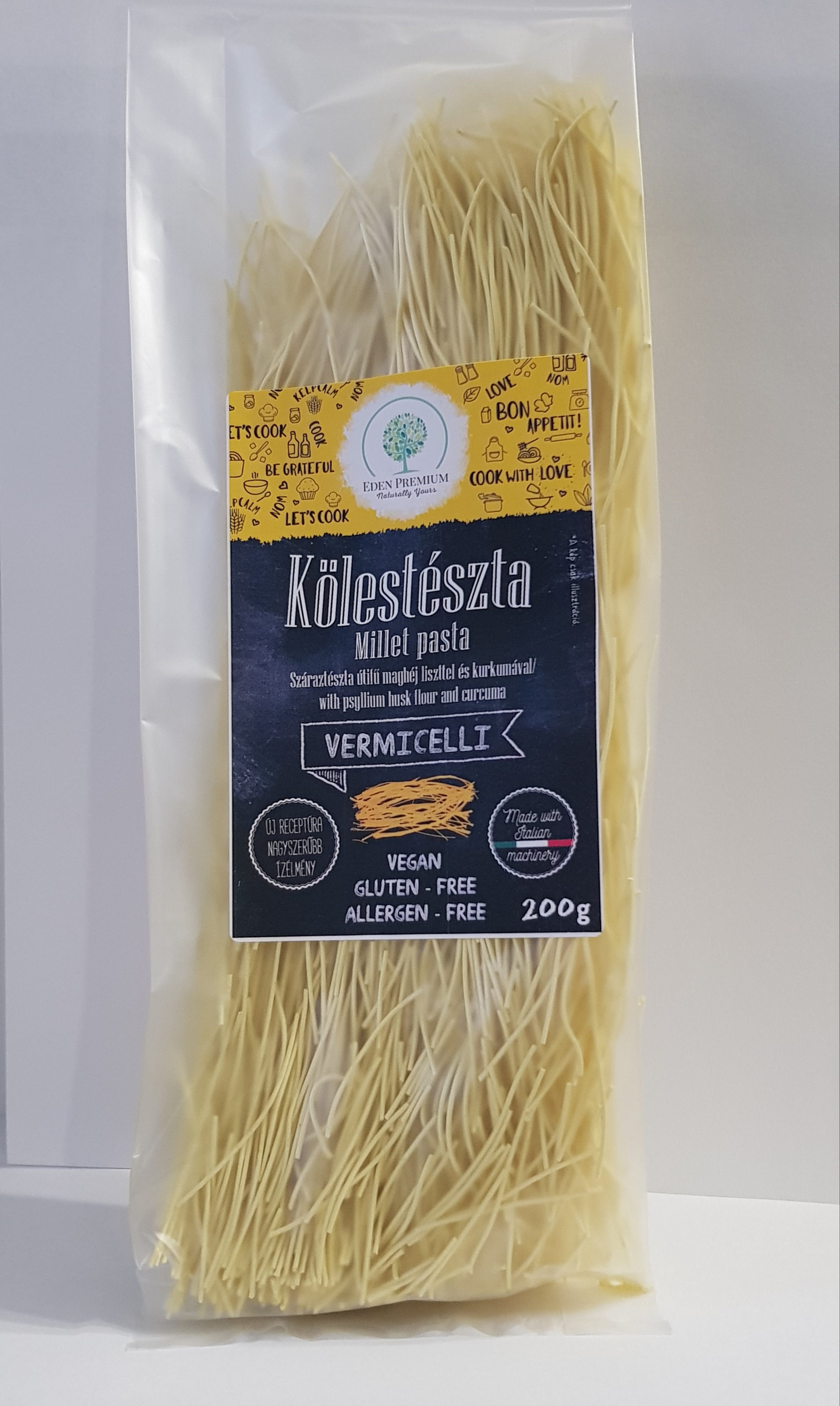 ÉDEN PRÉMIUM Pšenové cestoviny – ňiťovky 200g