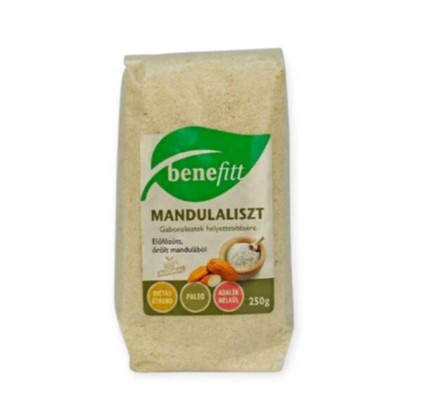 Benefitt mandľová múka 250g – Obrázok 2