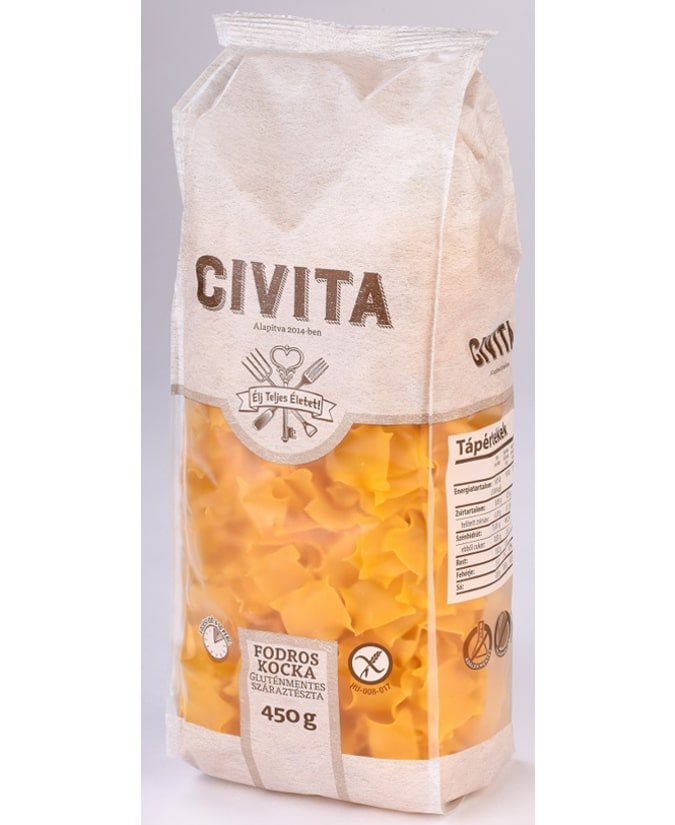 Civita Bezlepkové kukuričné cestoviny vejáriky ( 450g )