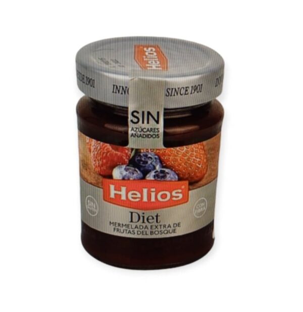 HELIOS EXTRA DŽEM Z LESNÉHO OVOCIA SO SLADIDLOM 280G – Obrázok 2