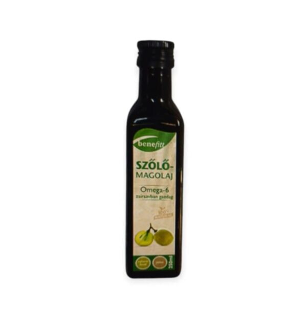 OLEJ Z HROZNOVÝCH JADIEROK BENEFITT 250ML – Obrázok 2