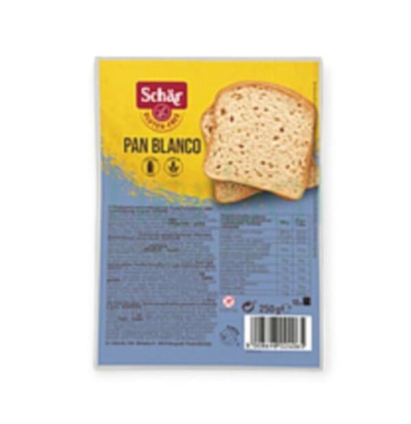 BEZLEPKOVÝ CHLIEB SCHAR PAN BLANCO 250G – Obrázok 2