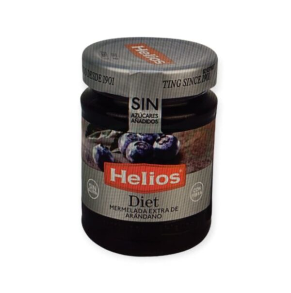 HELIOS EXTRA ČUČORIEDKOVÝ DŽEM SO SLADIDLOM 280G – Obrázok 2