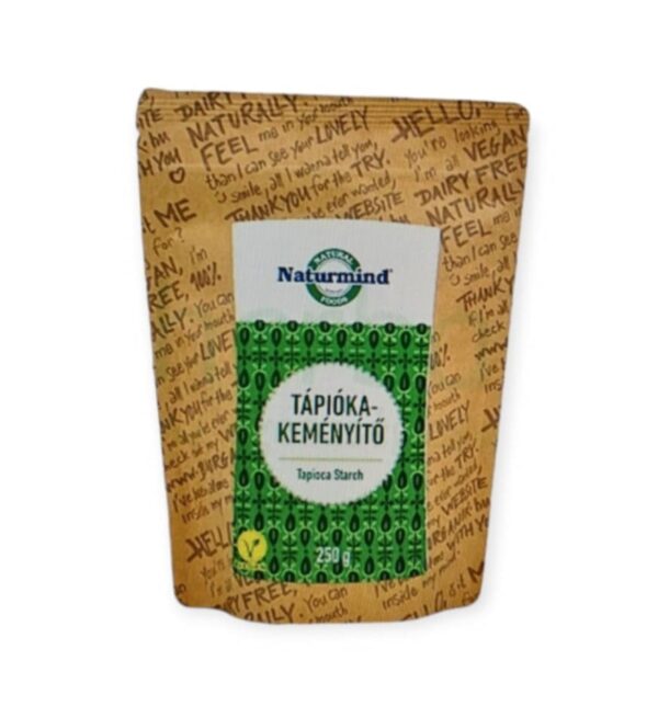 NATURMIND PRÍRODNÝ TAPIOKOVÝ ŠKROB 250G – Obrázok 2