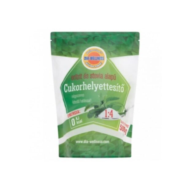 DIA-WELLNESS NÁHRADA CUKRU 1:1 NA BÁZE ERYTRITOLU 500G00 – Obrázok 2