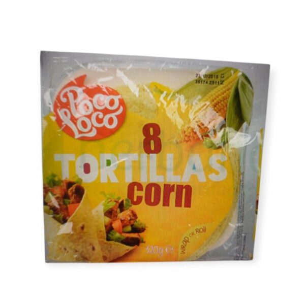 POCO LOCO MÄKKÁ TORTILLA S KUKURICOU 320G – Obrázok 2
