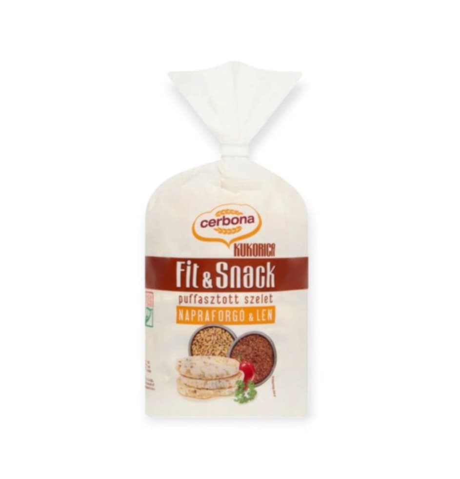 CERBONA KUKURIČNO-ĽAN-SLNEČNICA-HNEDÁ RYŽOVÁ TYČINKA 90G