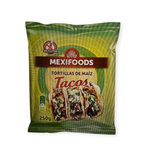 BEZLEPKOVÁ TORTILLA MEXIFOODS S KUKURICOU 10KS – Obrázok 2