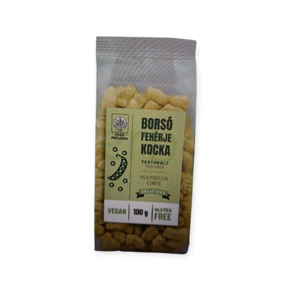 EDEN PREMIUM HRACHOVÉ PROTEÍNOVÉ KOCKY VEGÁNSKE 100G