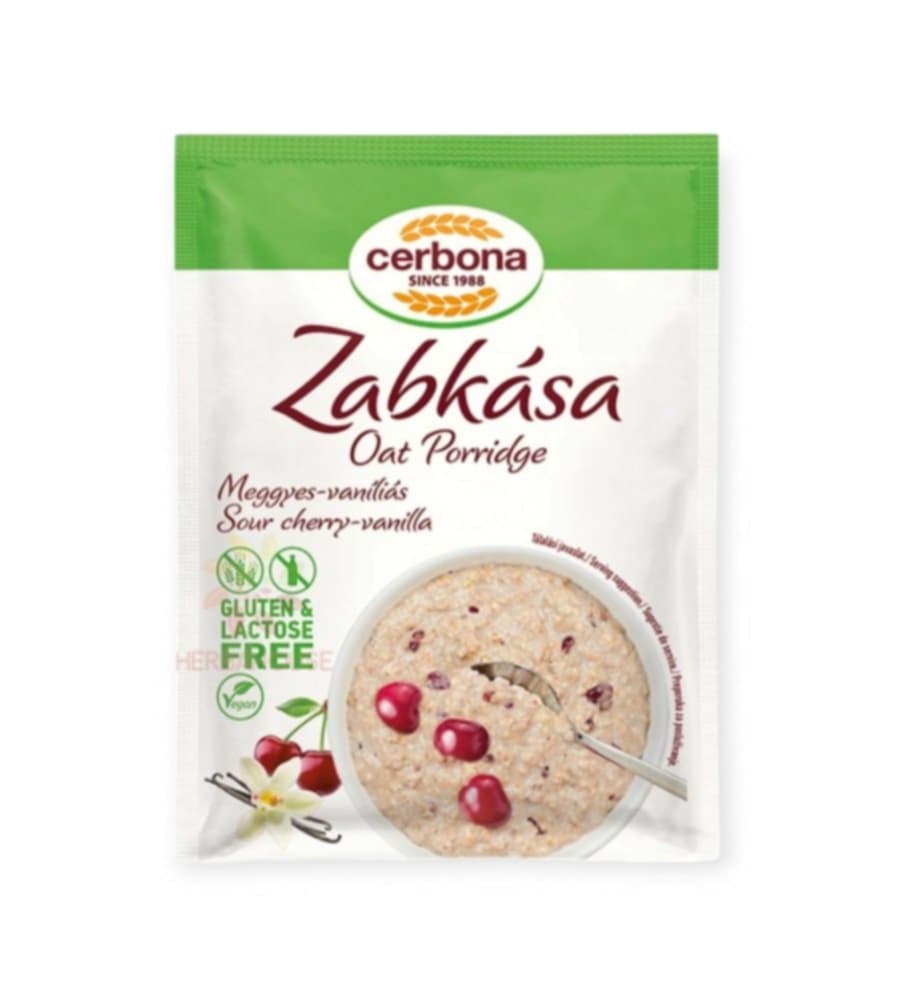 BEZLEPKOVÁ CERBONOVÁ KAŠA S VIŠŇOVO-VANILKOVOU 50G