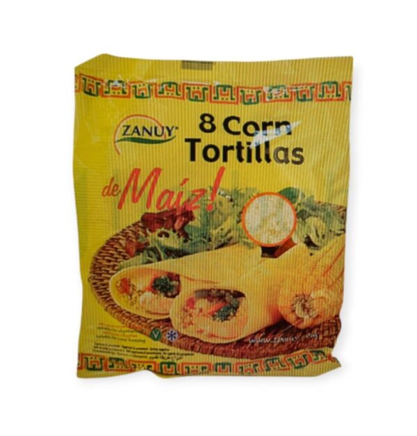 ZANUY KUKURIČNÁ TORTILLA 20CM 8KS – Obrázok 2
