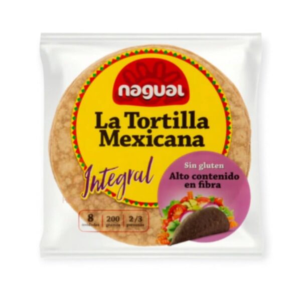 BEZLEPKOVÁ KUKURIČNÁ TORTILLA NAGUAL 200G – Obrázok 2