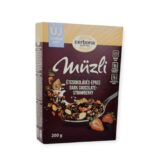 CERBONA HORKÁ ČOKOLÁDA-JAHODOVÉ MÜSLI 200G