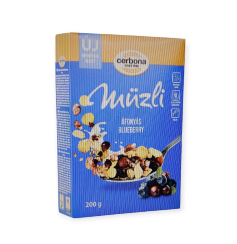 CERBONA ČUČORIEDKOVÉ MÜSLI 200G