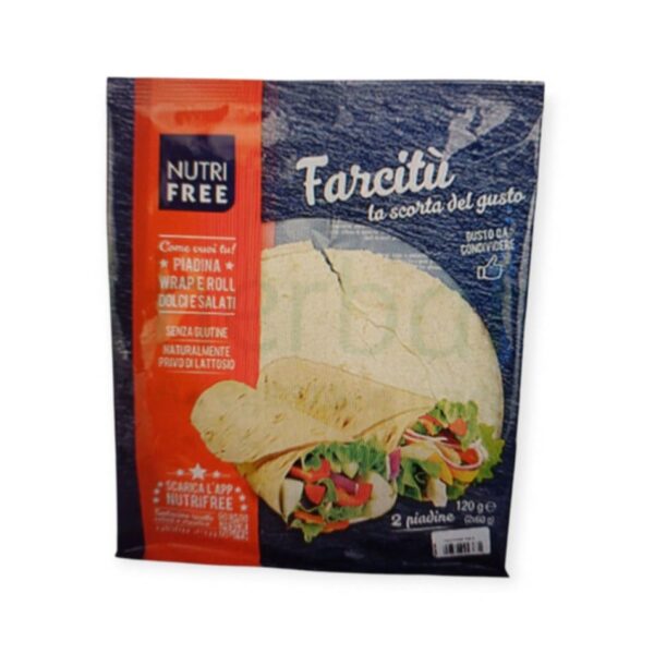 BEZLEPKOVÉ NUTRI FREE FARCITO - TORTILLA SHEET 120G – Obrázok 2