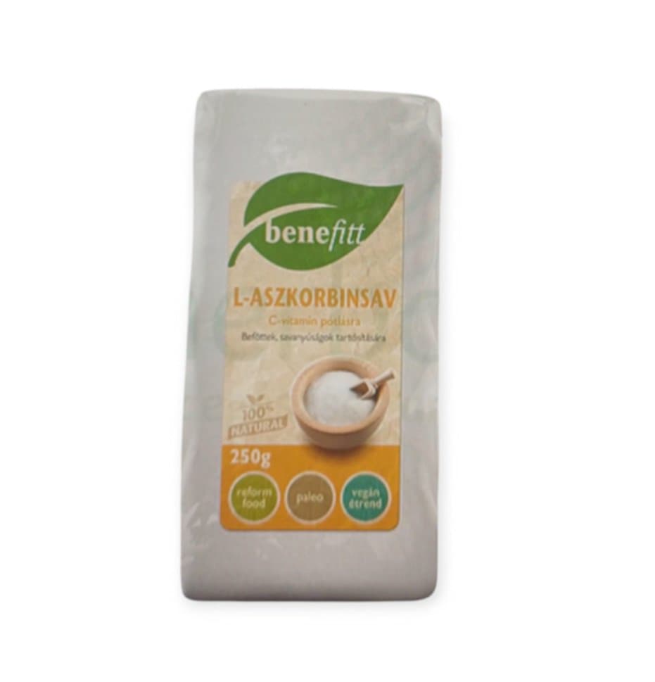 BENEFITT KYSELINA L-ASKORBOVÁ 250G