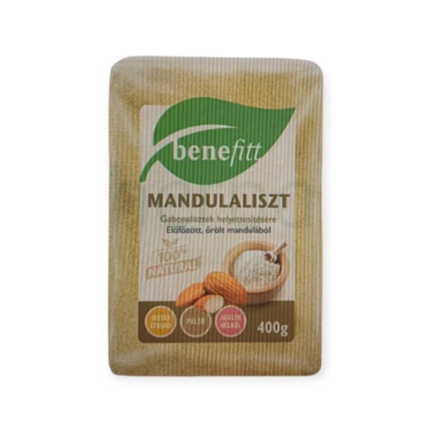 BENEFITT MANDĽOVÁ MÚKA 400G – Obrázok 2