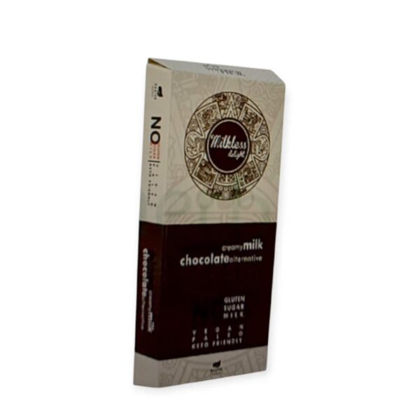 BEZLEPKOVÁ MLIEČNA KAKAOVÁ TYČINKA DELIGHT SO SLADIDLOM 80G – Obrázok 2