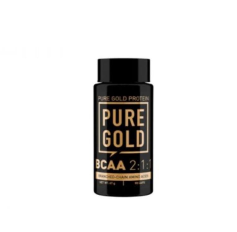 Pure Gold BCAA 2:1:1 aminokyselinové kapsuly 90 ks