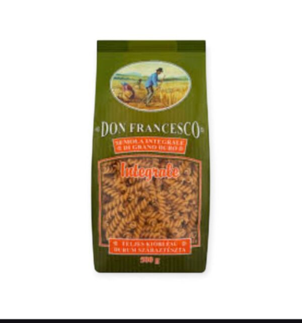 DON FRANCESCO INTEGRALE CELOZRNNÝ DURUM FUSILLI 500G – Obrázok 2