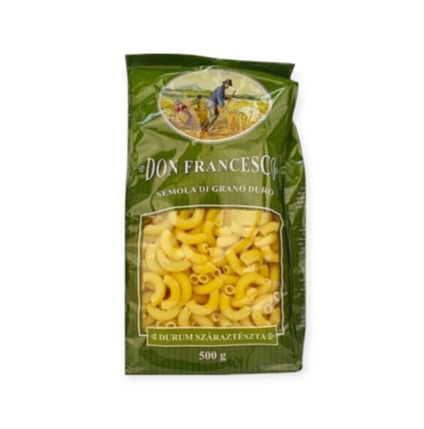 DON FRANCESCO CORNETTI RIGATI DURUM CESTOVINY HĽUZOVKA 500G – Obrázok 2