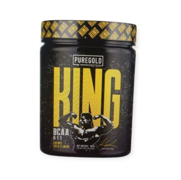 Pure Gold KING BCAA 8:1:1 Cherry Cola - 300g – Obrázok 2
