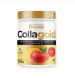 PureGold Collagold + kys. hyalurónová 300 g mango