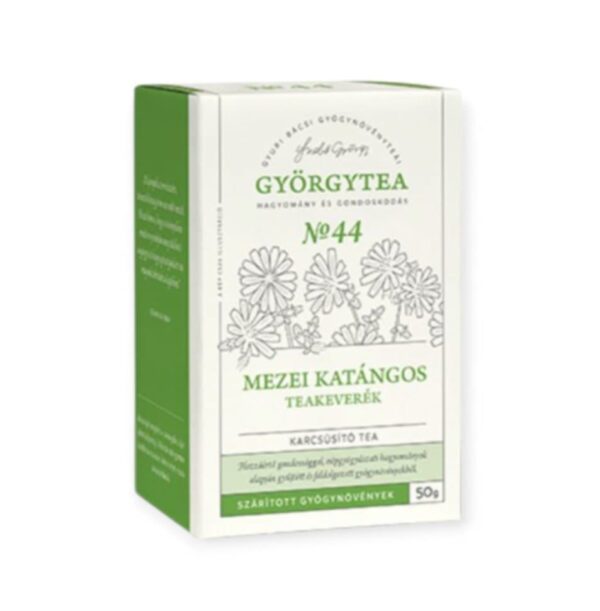 GYÖRGYTEA NO44 MEZEI KATANGOS ČAJOVÁ ZMES (ČAJ NA CHUDNUTIE) 50G – Obrázok 2