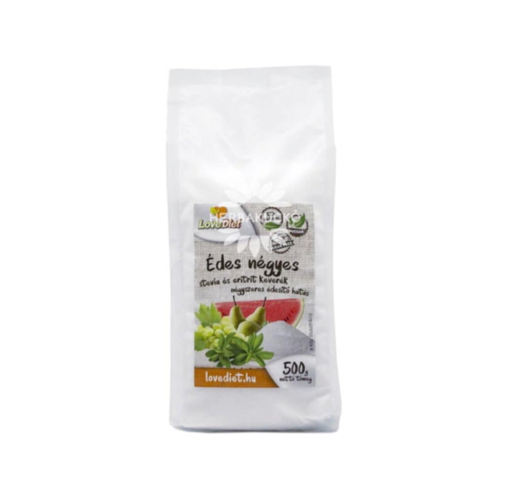 LOVE DIET SWEET FOUR STEVIA+ERYTHRITOL 500G