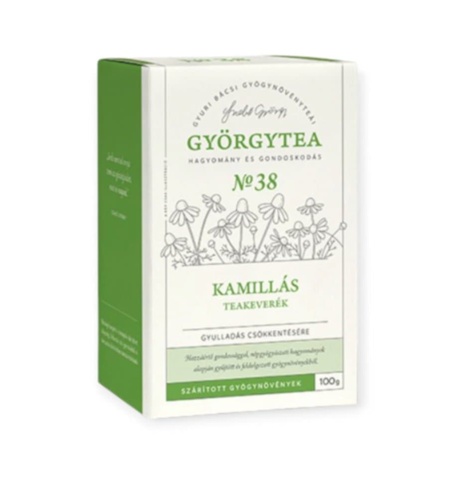 GYÖRGYTEA- NO38 HARMANČEKOVÁ ČAJOVÁ ZMES (NA ZNÍŽENIE ZÁPALU) 50G