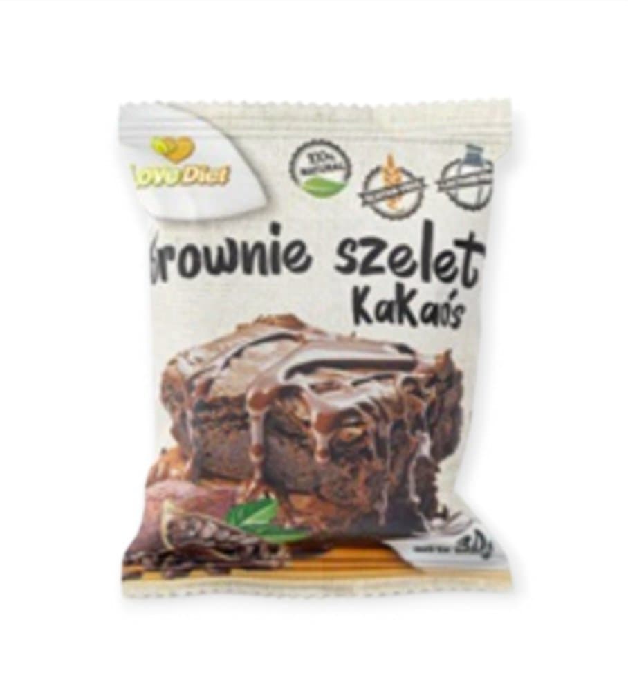 BEZLEPKOVÁ DIÉTA LOVE DIET BROWNIE TYČINKA S KAKAOM BEZ LAKTÓZY 30G