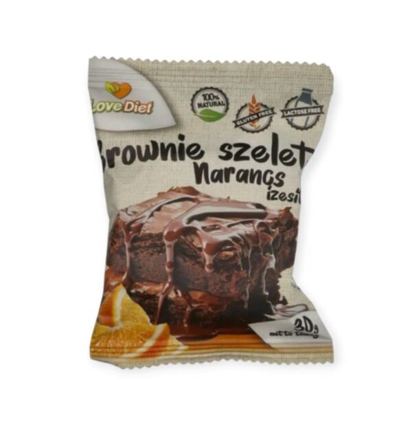 BEZLEPKOVÁ DIÉTA LOVE DIET TYČINKA S PRÍCHUŤOU POMARANČA  30G – Obrázok 2