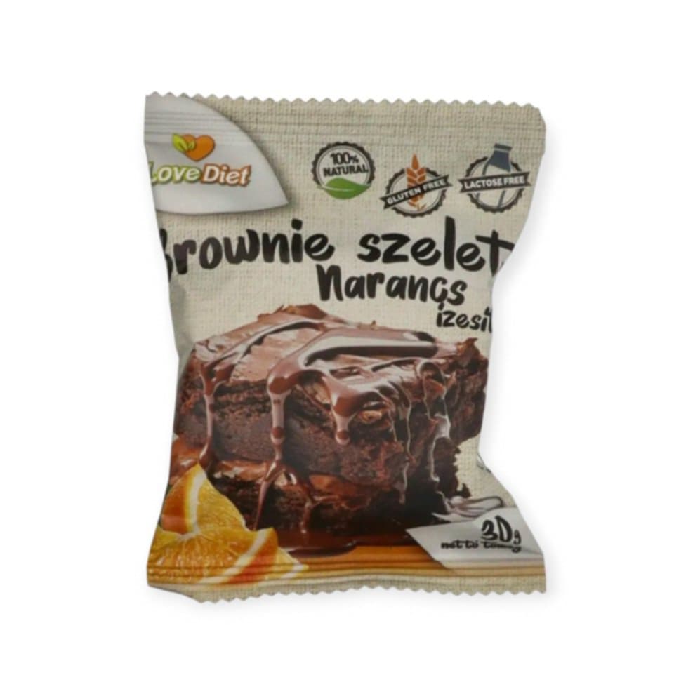 BEZLEPKOVÁ DIÉTA LOVE DIET TYČINKA S PRÍCHUŤOU POMARANČA  30G