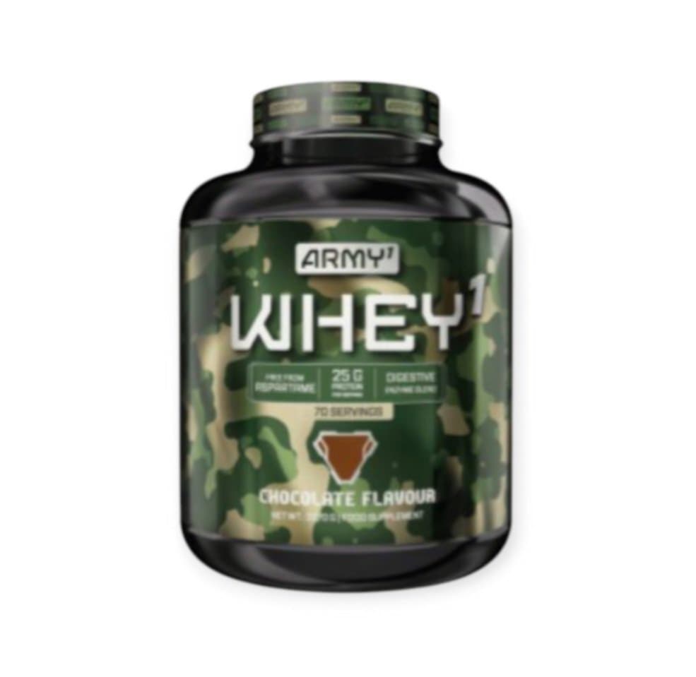 ARMY1 -  WHEY PROTEIN - 908g - vanilkový krém