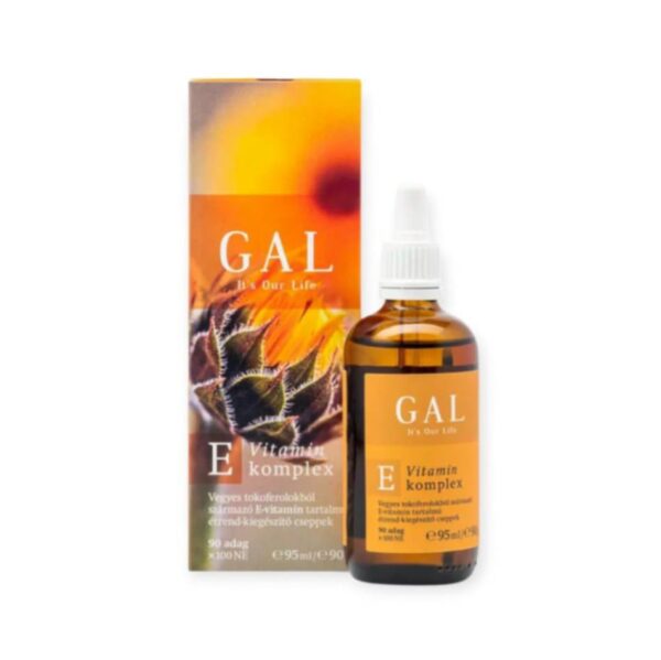 GAL VITAMÍN E KOMPLEX 100IU 95ML – Obrázok 2