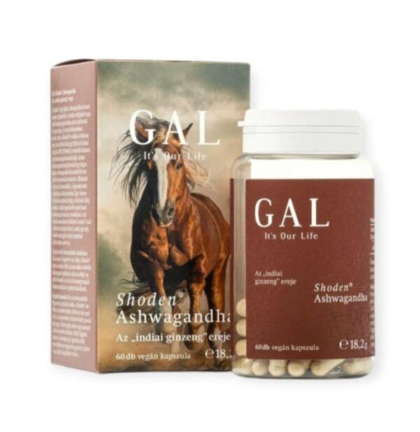 GAL Shoden® Ashwagandha -  30 porcií (60 kapsúl) – Obrázok 2