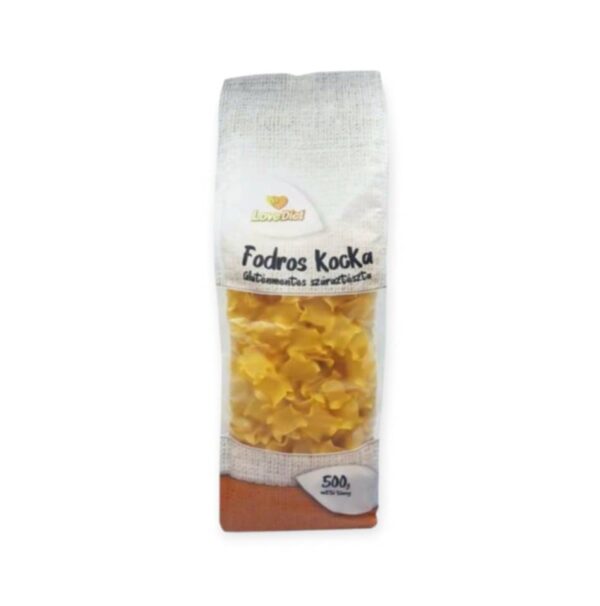 BEZLEPKOVE LOVE DIET KOCKY SUCHÝCH CESTOVÍN 500G – Obrázok 2