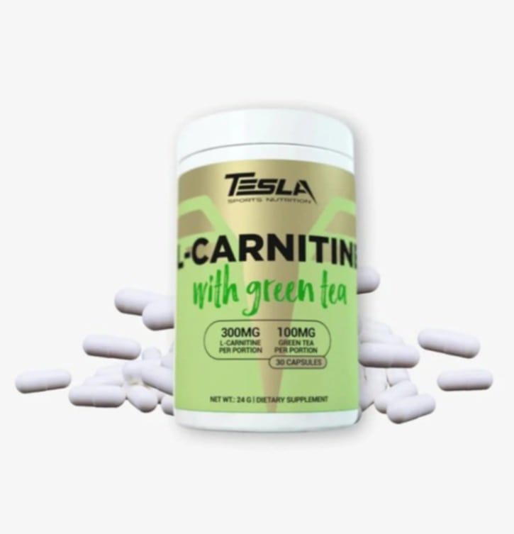 Tesla L-CARNITINE WITH GREEN TEA - 30 kapsúl
